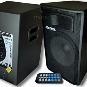 CAIXA DE SOM ATIVA 15" 300W DATREL PORTÁTIL PROFISSIONAL (Equipamentos)