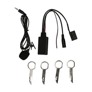 Hosioe 6000 CD Device BT 5.0 Aux Audio Adapter Microphone Handsfree Kit 5V Power Voltage Replacement for 6000CD Stereo (CDs)