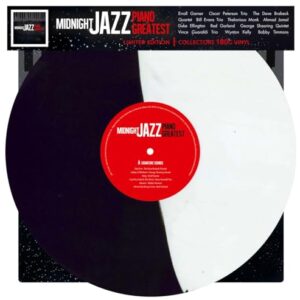 Midnight Jazz Vinyl Piano Greatest - Limited Color Edition - 12 Classic Jazz Piano Tracks Featuring Dave Brubeck, Bill Evans, Thelonious Monk, Oscar Peterson and Many More - Various Artists (Discos de Vinil)