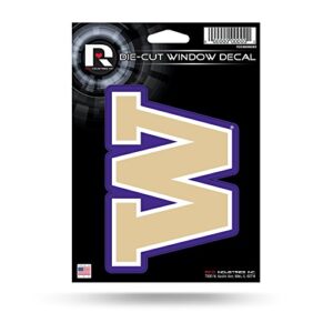 Decalque de vinil cortado NCAA Washington Huskies (Discos de Vinil)