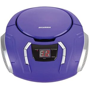 Sylvania Boombox portátil de CD com rádio AM/FM (Equipamentos)
