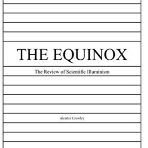 The Equinox: The Iew of Scientific Illuminism - Crowley, Aleister (CDs)