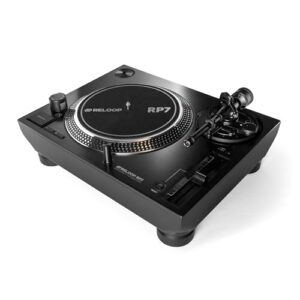 Reloop Sistema de toca-discos profissional RP-7 de 17 cm (Equipamentos)