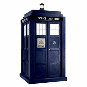 Adesivo de carro Doctor Police Box Who Window Laptop 17,78 cm de altura (Discos de Vinil)
