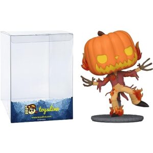 Pumpkin King: P o p ! Conjunto de estatuetas de vinil com 1 protetor gráfico compatível (1357-72314 - B) (Discos de Vinil)