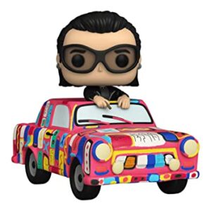 Pop Rides U2 Achtung Baby Car with Bono Vinyl Figure (Discos de Vinil)