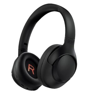 QCY H3 ANC Fone de Ouvido Bluetooth, Cancelamento de Ruído Ativo Headphone Bluetooth 5.4 Headset com Microfone, Certificação Hi-Res Audio, Conexão Multipontos, 60 horas reprodução, Preto (Equipamentos)