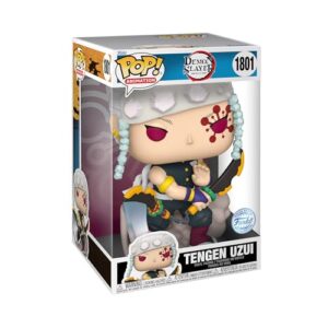 Funko Pop! Jumbo: Demon Slayer - Tengen Uzui - boneco colecionável de vinil - ideia de presente - mercadoria oficial - brinquedos para crianças e adultos - fãs de anime - figura modelo para (Discos de Vinil)
