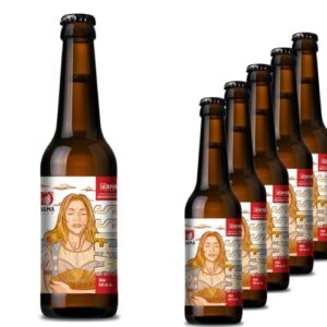 Cerveja Weiss Dama Bier 355ml Kit 6 unidades (Cervejas)