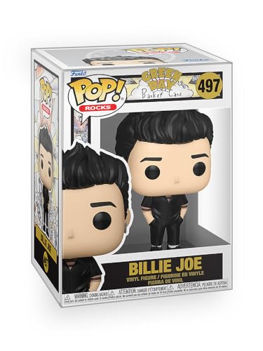 Epic Collectibles Pop Rocks: Green Day - Billie Joe Armstrong in Basket Case Vinyl Figure Bundled with Box Protector Compatible for Funko (Discos de Vinil)