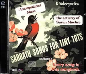 Sabbath Songs for Tiny Tots (Accompaniment Music CDs, Kindergarten) - Sabbath School Dept (CDs)