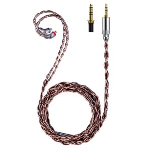 Fiio LC-RC 2024, Cabo para Fone De Ouvido, Conector MMCX, Plugs Intercambiáveis (Equipamentos)