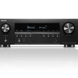 (220v) Receiver 7.2 Denon AVR-S770H Wi-Fi Dolby Atmos, DTS:X e Bluetooth bidirecional (Equipamentos)