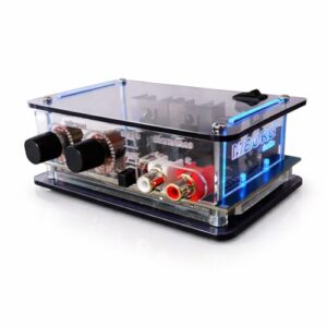 Mini Amplificador de Som Ambiente MBORG RC40 20W RMS Estéreo Sem Bluetooth (Equipamentos)