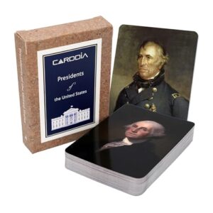 CARDDIA | Presidents of The United States Flashcards | from George Washington to Donald Trump (CDs)