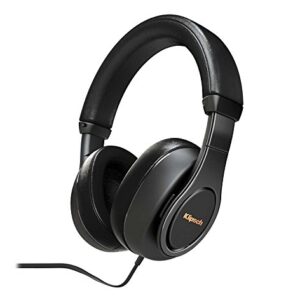 Klipsch Fones de ouvido supra-auriculares de referência (preto) (Equipamentos)