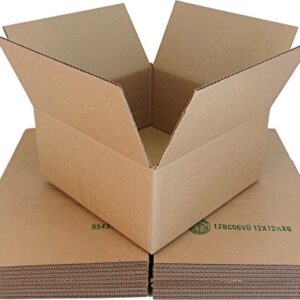 10 Kraft Marrom 10-40 Vinil 12" Cartão de gravação Multi-Profundidade Mailers #12BC06VD - Caixas/recipientes de envio (LP, 33RPM, álbum) (Discos de Vinil)