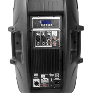 Caixa de Som Ativa MXT MX-300, 15 Polegadas, 350W, Bluetooth, Rádio, 4 Canais (Equipamentos)