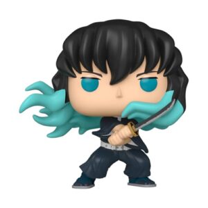 Candide, Boneco, Funko POP! Muichiro com Chase, Demon Slayer - 10 cm (Discos de Vinil)
