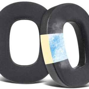 SOULWIT Almofadas de Gel Refrescantes para Fones de Ouvido Bowers & Wilkins Px8/Px7 S2/Px7 S2E (Não Compatíveis com O Px7), com Espuma de Alta Densidade para Isolamento Acústico - Pretas (Equipamentos)