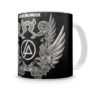 Caneca Linkin Park Logo 330 ml (Discos de Vinil)