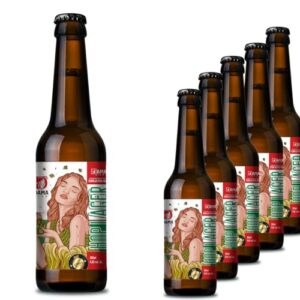 Cerveja Hop Lager Dama Bier 355ml Kit 6 unidades (Cervejas)