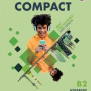 Compact First for Schools B2 First Workbook Without Answers with eBook - Kosta, Joanna (Equipamentos)