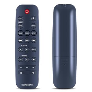 RETROSUN Controle remoto de substituição 92L1R15102733A compatível com o leitor de CD Sharp CD-BH10 (Equipamentos)