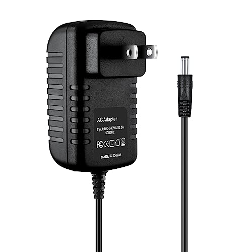 Acdctek Adaptador CA/CC 12V 2A compatível com Audio-Technica AT-LP60X AT-LP60X-BK AT-LP60X-BW AT-LP60XBT-RD AT-LP120XUSB-BK Potência do toca-discos de acionamento direto (Equipamentos)