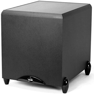 Klipsch Subwoofer Sub-12HG Synergy Series de 300 watts de 300 watts com acabamento de alto brilho (preto) (Equipamentos)