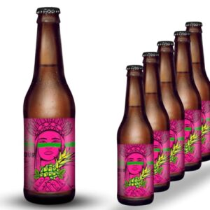 Cerveja Sour Abacaxi com Hortelã Dama Bier 355ml Kit 6 unidades (Cervejas)