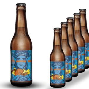 Cerveja Sour Tangeria com Gengibre Dama Bier 355ml Kit 6 unidades (Cervejas)