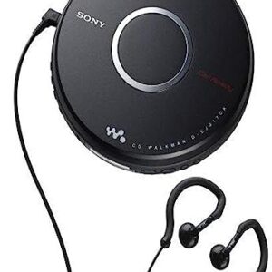 Sony Walkman Dej017Ck - Cd Player Portátil Com Acessórios Para Carro (Equipamentos)