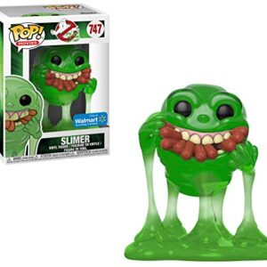 Funko Boneco de vinil Ghosts SOS Ghosts Slimer (translúcido) 747 Pop! padrão (Discos de Vinil)