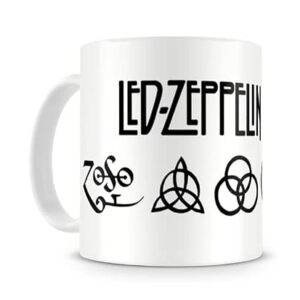 Caneca Led Zeppelin 330 ml (Discos de Vinil)