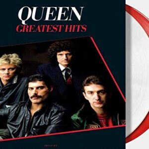 Greatest Hits - Exclusive Limited Edition Red & White Colored 2x Vinyl LP - Queen (Discos de Vinil)