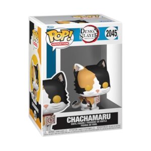 Funko Pop! Animation: Demon Slayer - Chachamaru - Guardiões da noite - figura de vinil colecionável - ideia de presente - mercadoria oficial - brinquedos para crianças e adultos - fãs de anime (Discos de Vinil)