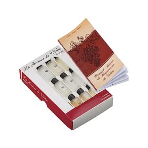 Kit 12 Aromas de Vinho Espumante Curso Enólogo Treino Olfato (Vinhos)