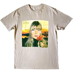 Rock Off officially licensed products Camiseta Joni Mitchell Clouds, Natural, G (CDs)