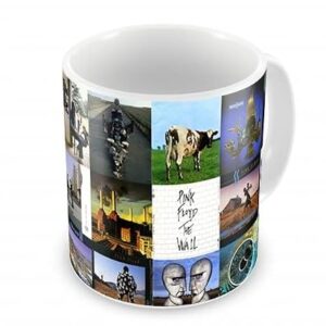 Caneca Pink Floyd Discografia 330 ml (CDs)