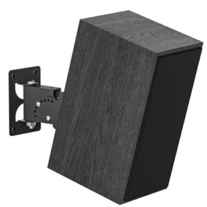 Suporte de alto-falante ajustável para alto-falante R-50M RP-502S Klipsch, suporte de parede de metal para alto-falantes de estante Klipsch, suporte de parede, suporta até 18 kg com kit de ferragens (Equipamentos)