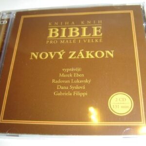 Czech Language Audio Bible for Young and Old - New Testament (2 CD) / Kniha Knih Bible pro malé i velké - Nový zákon (CDs)