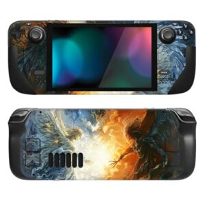 PlayVital Conjunto completo de decalque de película protetora para Steam Deck LCD, adesivos personalizados capa de vinil para Steam Deck OLED - Clash (Discos de Vinil)