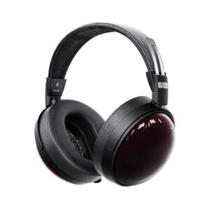 FiiO FT13 Fones de ouvido audiófilos fechados, chave dinâmica grande de 60 mm com lã em forma de W e diafragma de fibra de nano madeira, design de madeira de coração roxo premium, cabo híbrido de (Equipamentos)