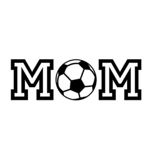 Creative Concept Ideas Adesivo de vinil Soccer Mom CCI |Laptop Carros Caminhões Vans Paredes | Preto | 18 x 6,3 cm | CCI2374 (Discos de Vinil)