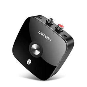 UGREEN Receptor de áudio Bluetooth sem fio 5.1 com adaptador de 3,5 mm e 2RCA (Equipamentos)