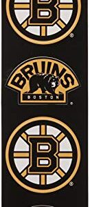 Rico Industries Folha de adesivos NHL Boston Bruins recortada 4 peças The Quad (Discos de Vinil)