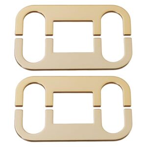 SG Store 2 pares de conectores de cobre de placas de jumper bi-wire compatíveis com alto-falantes Bowers Wilkins DM6 DM601 DM602 DM603 CDM Series (Equipamentos)