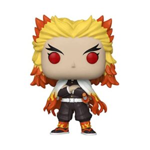 Boneco de vinil exclusivo de Rengoku Kyojuro (Brilha no escuro) Anima o: Demon Slayer (Discos de Vinil)