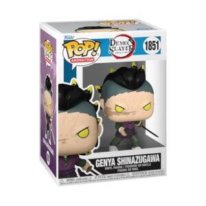 Funko Pop Animation: Demon Slayer - Genya - (Demon Form) - Collectable Vinyl Figure - Gift Idea - Official Merchandise - Toys for Kids & Adults - Anime Fans - Model Figure for Collectors (Discos de Vinil)